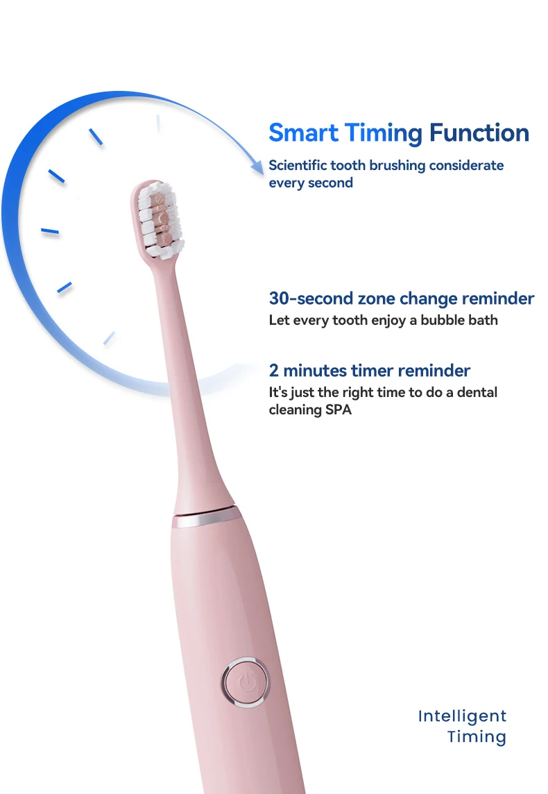 Custom Logo Home Dental Bleaching Grade Teeth Whitening Electric Toothbrush For Wholesale