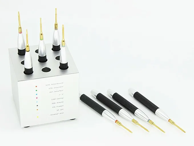 Universal Implant screw driver ,silver screwdriver without coating