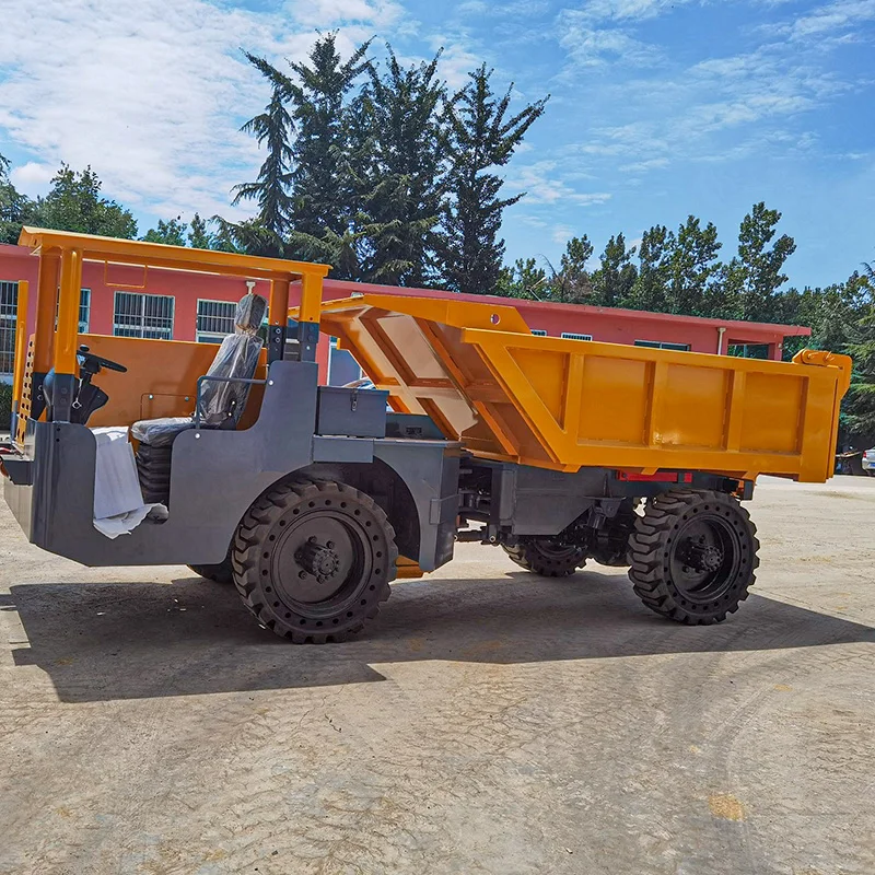 Low Profile Hot sale underground mining dumper truck dump trucks  4x4  8 ton UK8 articulated diesel dump hydraulic mining dumper mineral