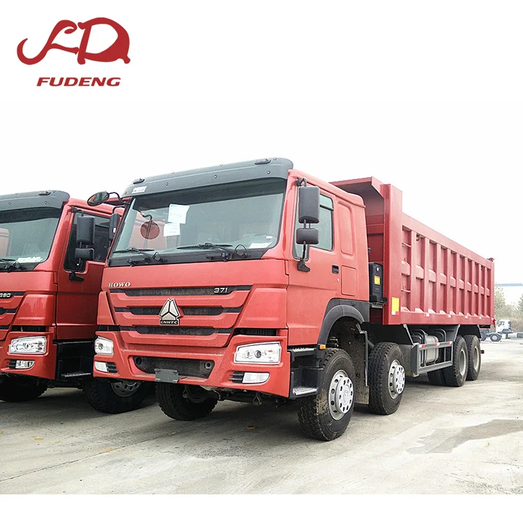 Used  8*4 12 wheels dump truck 20 cub 25 cub tipper truck 40t 50t tipper truck