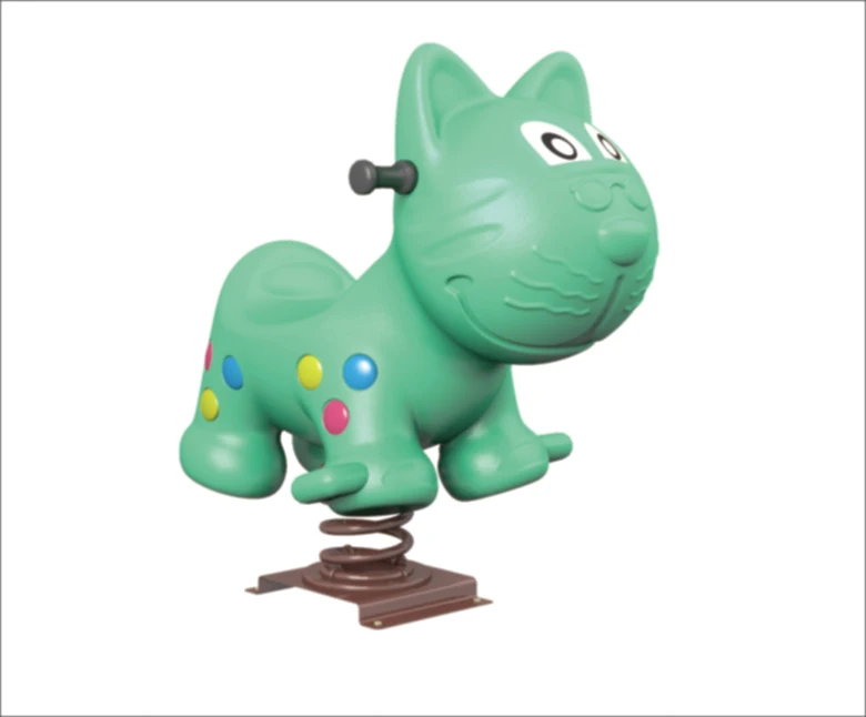 
Hot Sales Cartoon Animal Spring Riders Kids Playground Equipment In Park 