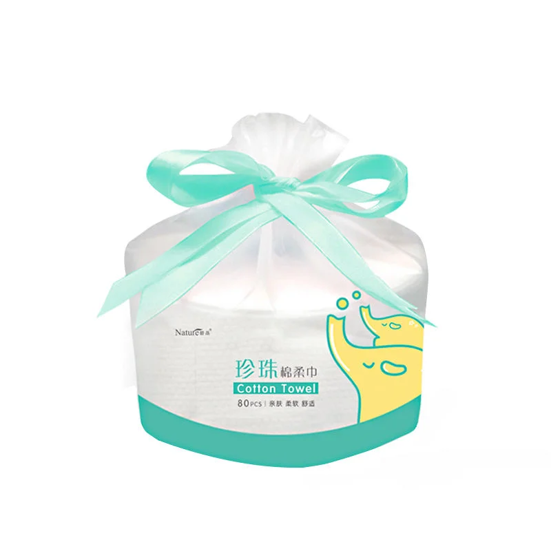 Free Sample Cotton Soft Towel Reusable Sanitary Towels Cotton 80pcs Cotton Fabric Organic Skin Care