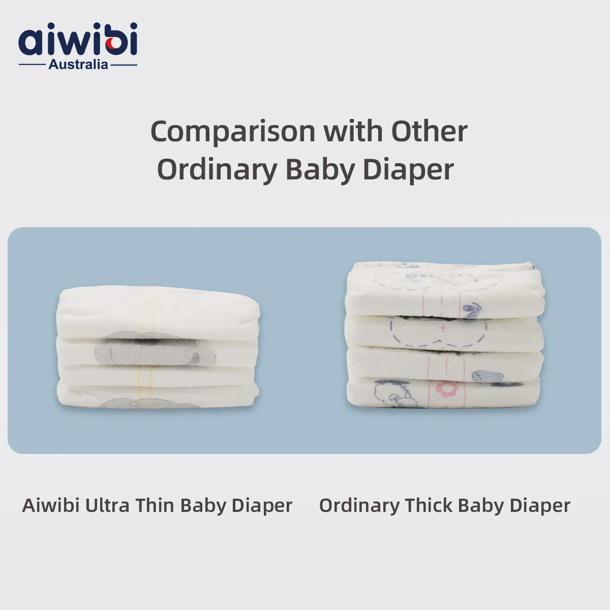 AIWIBI brand premium baby diapers strong quality disposable baby nappies ultra thin  super absorbency baby diapers