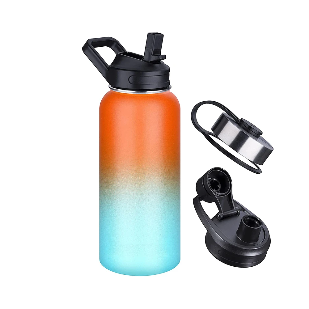Custom Water Bottle Drink Bottles Stainless Steel Vacuum Insulated Keep Cool and Hot Water Bottle with Custom Packaging