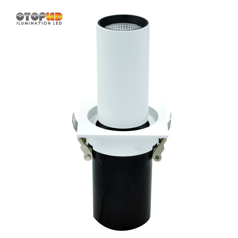 20W Adjustable Led Downlight Housing Round Aluminum IP44 Dimmable