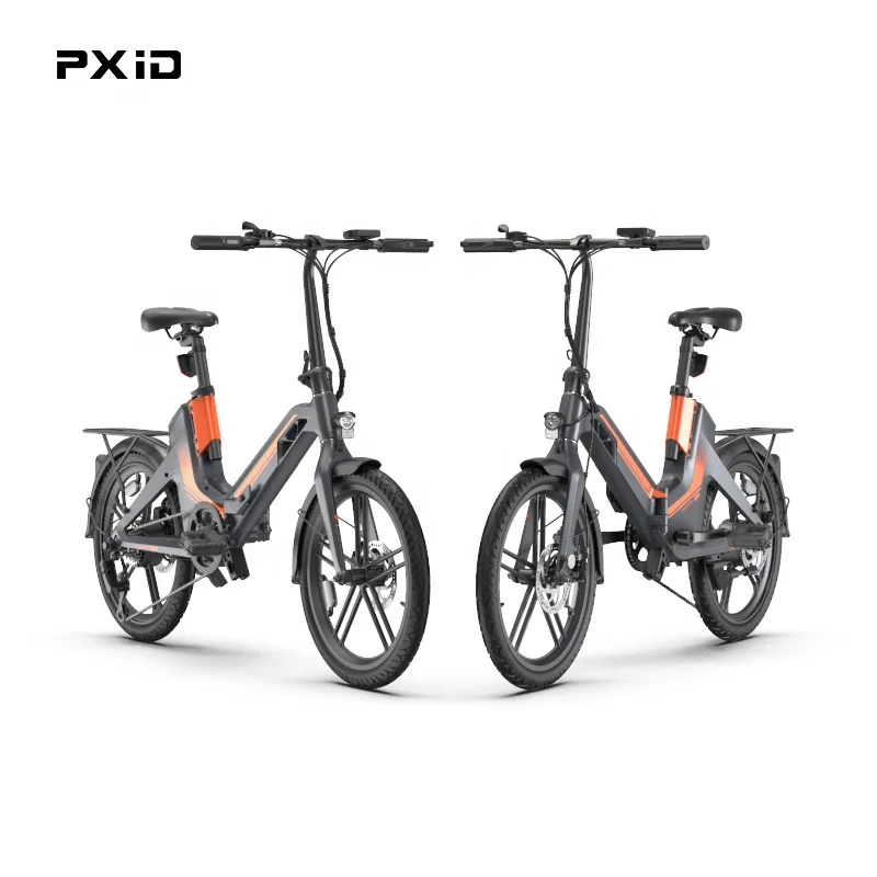 Retail price-PXID Design 36V 250W Brushless Motor E-bike Foldable Electric Bike