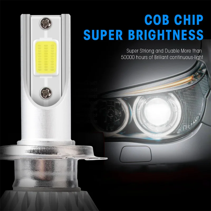 
Super Bright led headlight C6 H1 led cob chip 2700k 3000k 4000k 100-110lm/w 1500mA c6 led chip for car lighting 