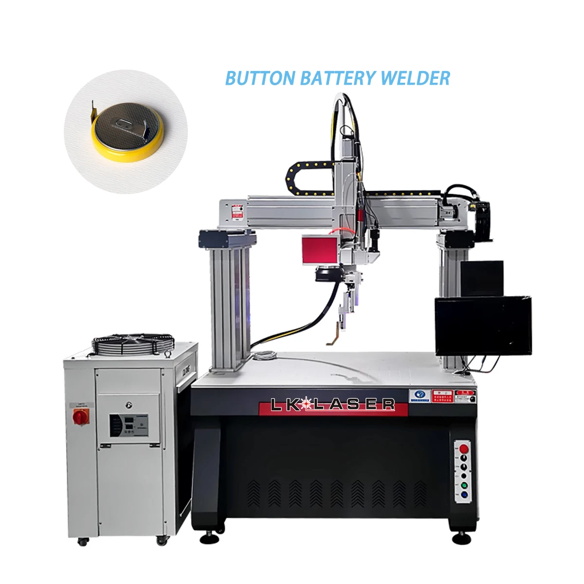 High Speed Battery Laser Welding Machine for Li Button Battery Shenzhen Manufacturing