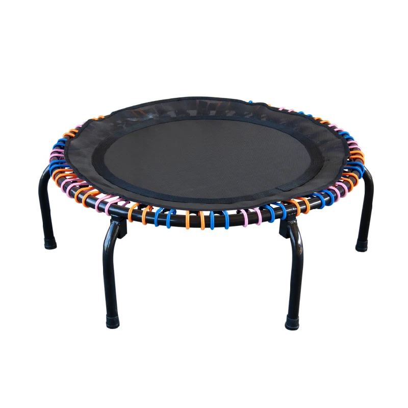 40inch Round Exercise Cama Elastica Gym Fitness Trampoline Without Handle for Adults Workout Springless Trampoline