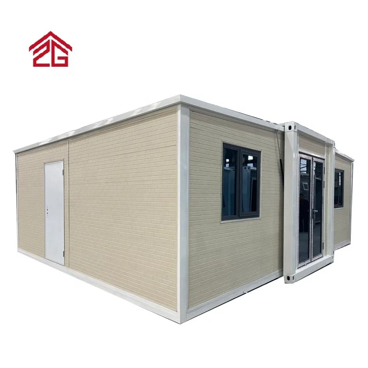 Urbanized Prefab 20ft Foldable Luxury Decorated Ready 2 Bedroom Container Houses for Hotel