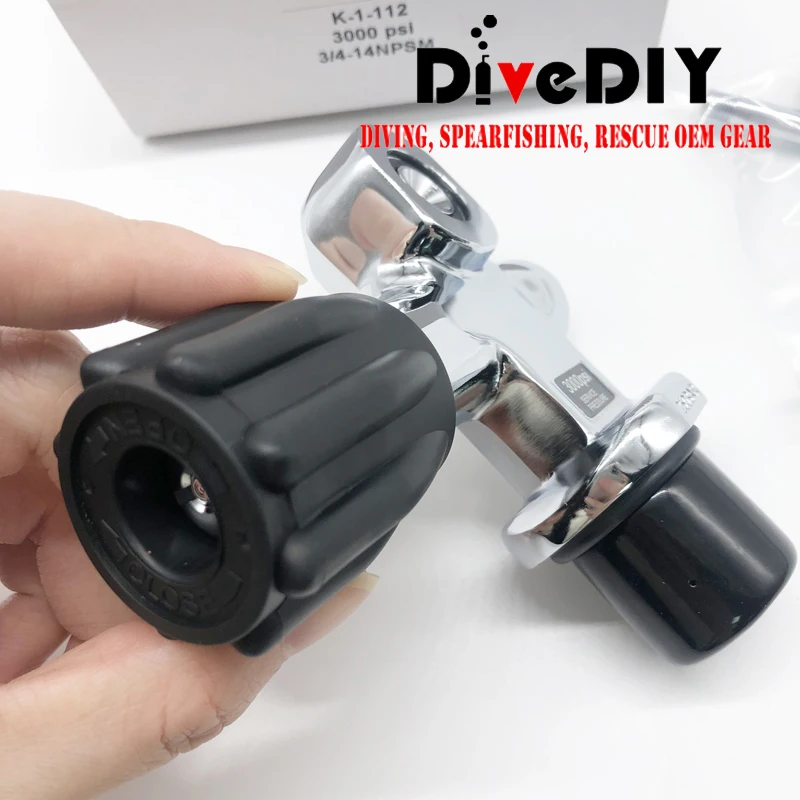 High Pressure SCUBA Diving Cylinder Valve Scuba Tanks