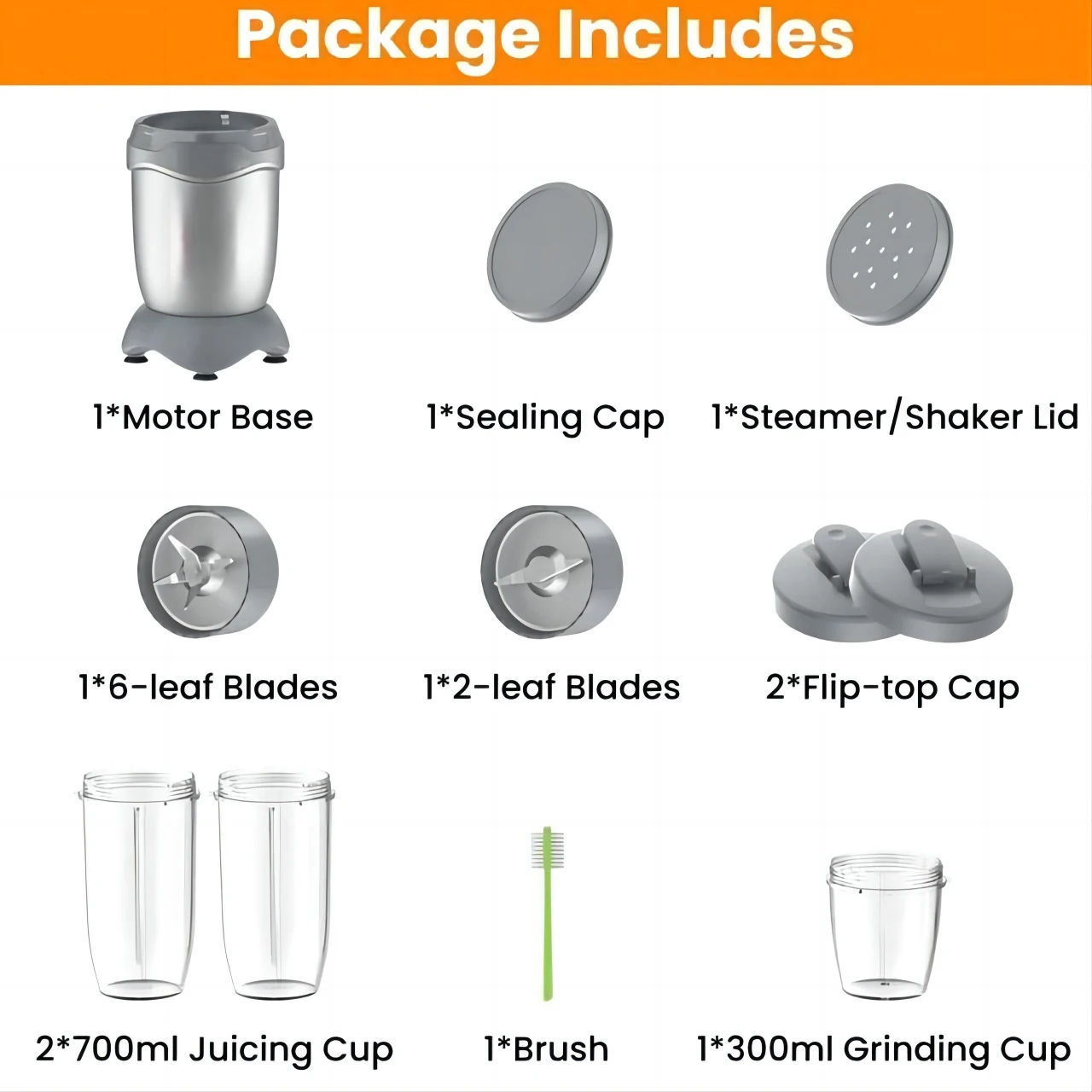 Manufacturer food processor 1000w fresh juicer blender fruit juice milk smoothie 0.7L extractor juicer
