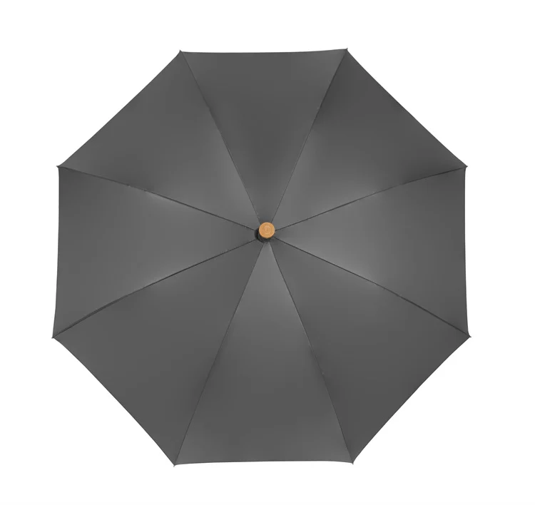 Wholesale fashionable cane umbrella large long handle gift umbrella with printable logo