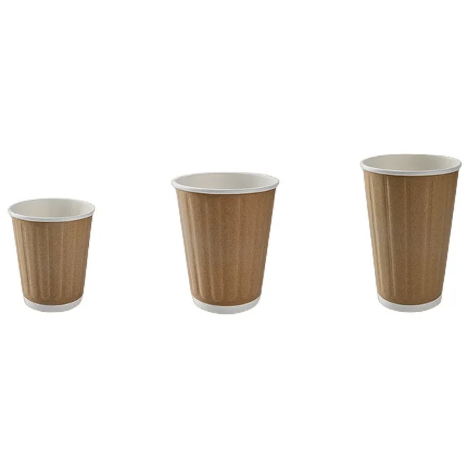 Eco-friendly disposable 8 12 16 26 32 oz white coffee paper packaging cup big customize cardboard beverage holder tea paper cups