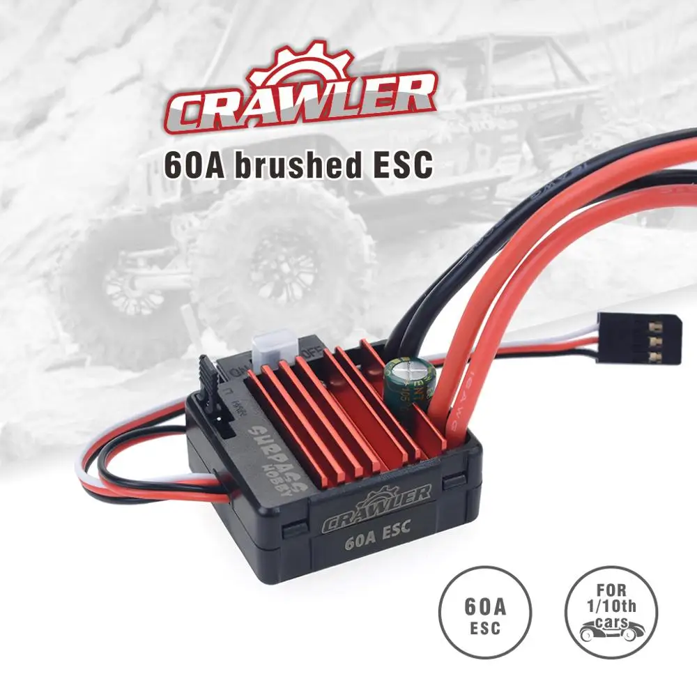 motor 540 for radio control toys remote control car electric motor kit for car engine toy parts 60A brushed ESC