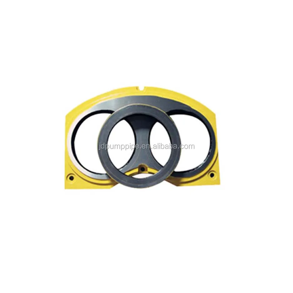 concrete pump spare parts fittings factory supply S valves spectacle wear plate and wear ring