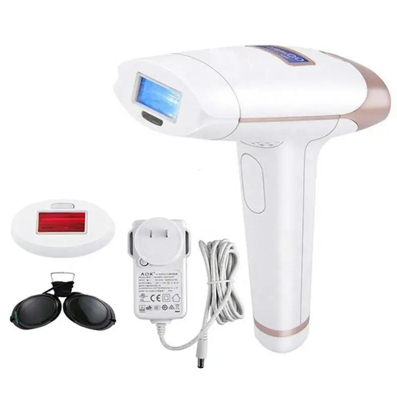 Dropshipping 21J energy fast remove hair handset armpit leg bikini facial epilator  IPL hair removal beauty device for women