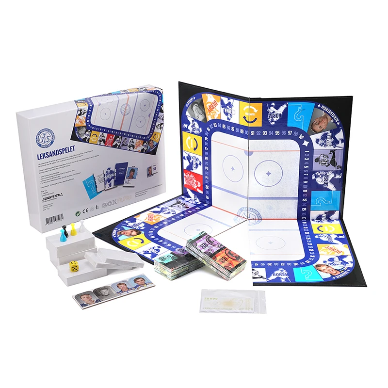 Custom Adult Board Games Print Arabic Unique Table Paper Adult Games Box Board Game