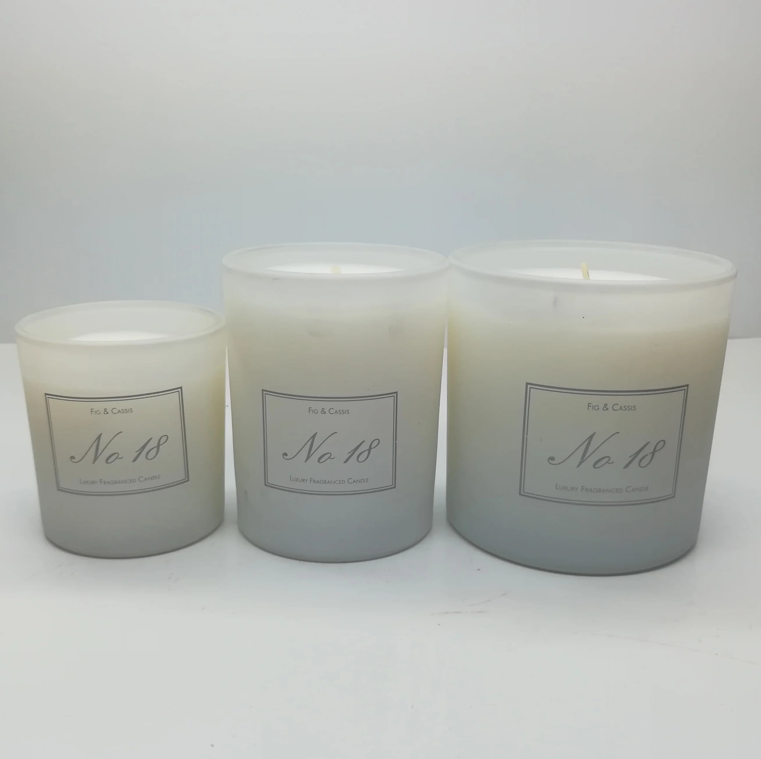 Custom Logo Frosted Glass Candle Jars With Box And Wooden Lids Wholesale Matte Black Pink Clear Glass Jars For Candles Making