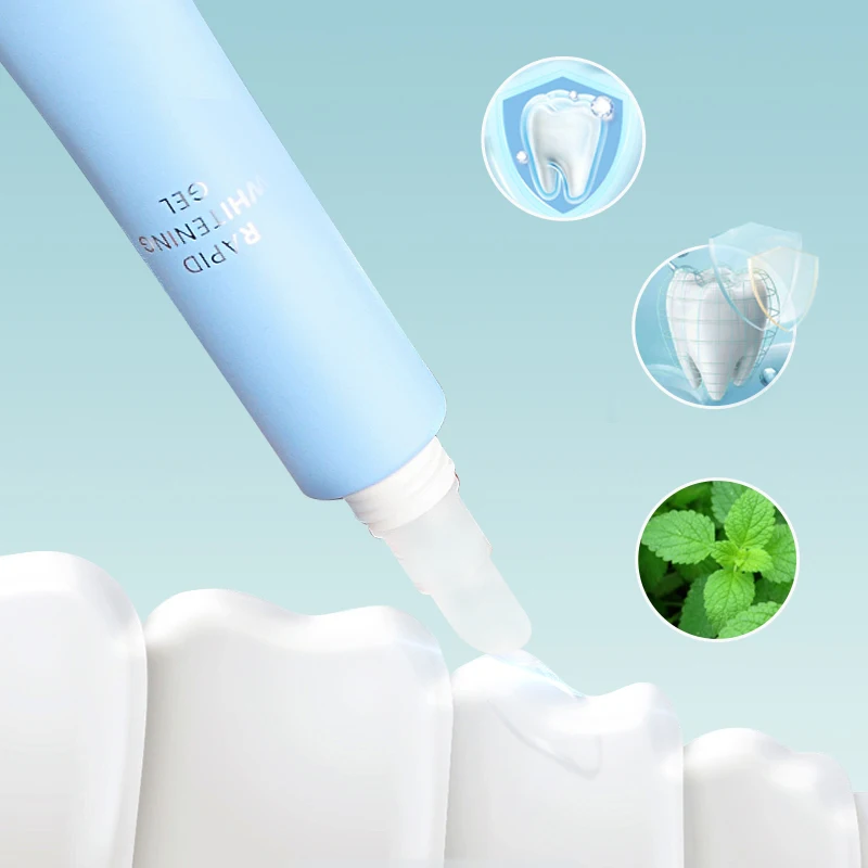 Fast Teeth Whitening 6%H Gel Strips Teeth Whitening Gel Tube Nonperoxide