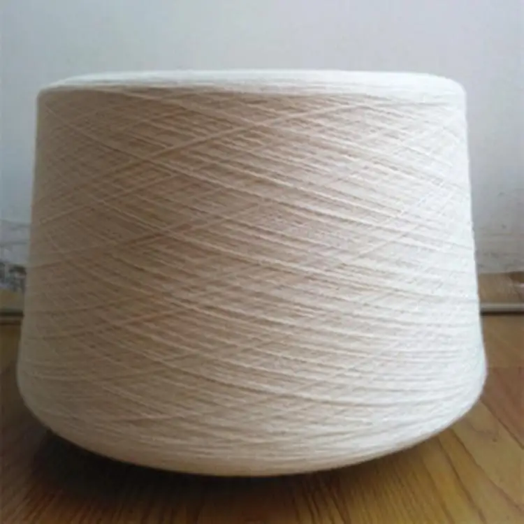 Hot  Sales of 2022 20/1 Recycled Cotton End Yarn Cotton Carded Yarn For Machine Knit Sock Cotton Yarn