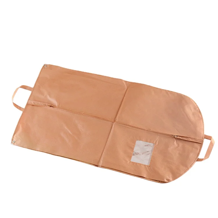 Vietnam factory RPET non woven eco-friendly foldable garment bag suit cover dustproof bag