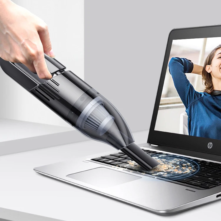 
6000 Pa Strong Power USB Rechargeable Mini Cordless Car Vacuum Cleaner Dust Buster for Home Desk Keyboard 