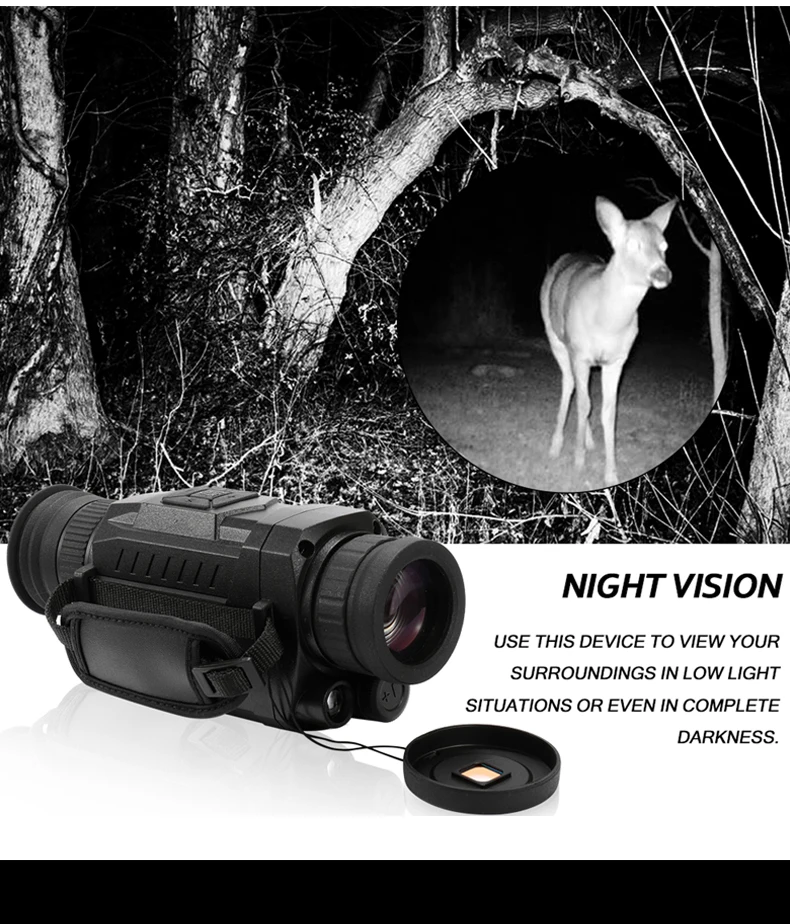 New single-tube digital night vision device Low light night vision device