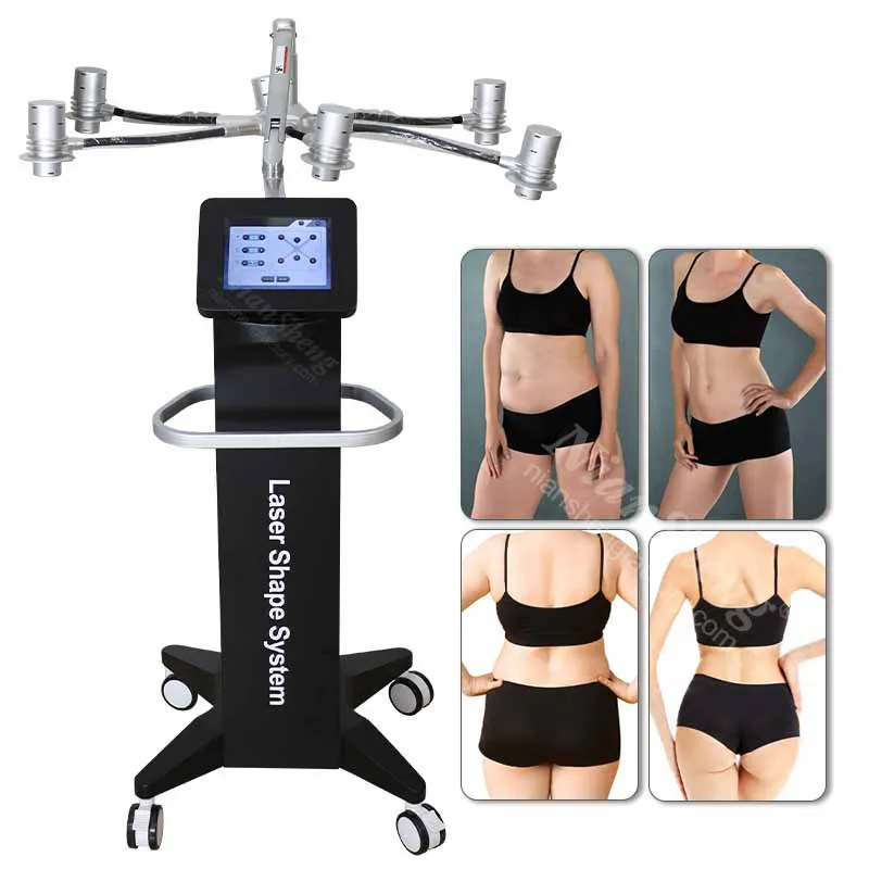 532nm Non-invasive Laser 6D lipo Laser Green Red light Cellulite Removal Slimming Lase Fat Removal Body Shape Shaping r Machine