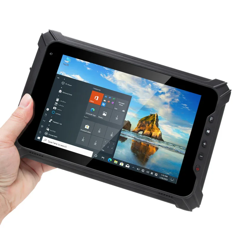 WinPad W88 IP65 Waterproof 8-Inch Windows Tablet PC with Capacitive Touch Screen 4G LTE Optional Barcode Scanner Professionals