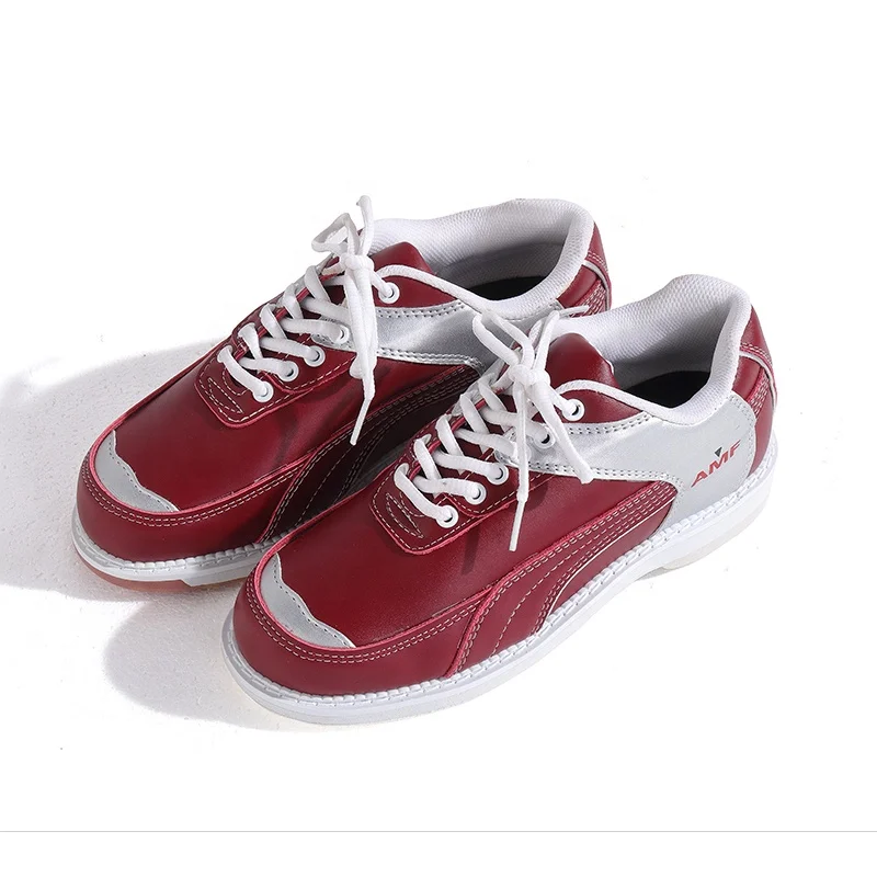 High quality Red Sliver women Bowling shoes professional bowling shoes