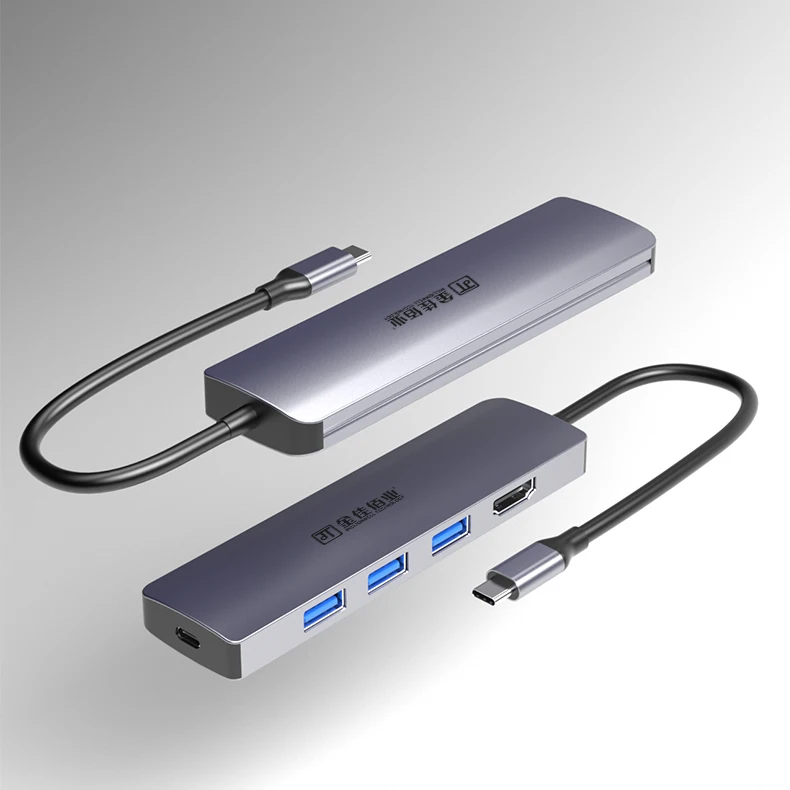  Dataroad Type-C USB концентратор с 4K HD-MI Power Delivery 3 портами (стандарт 0 несколько портов C PD для Macbook