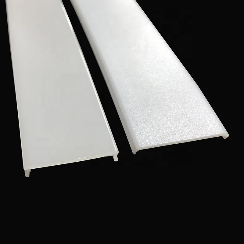 Экструзионные профили, крышка лампы, затенение, пластиковая прозрачная светодиодная крышка для поликарбоната, светодиодный рассеиватель света