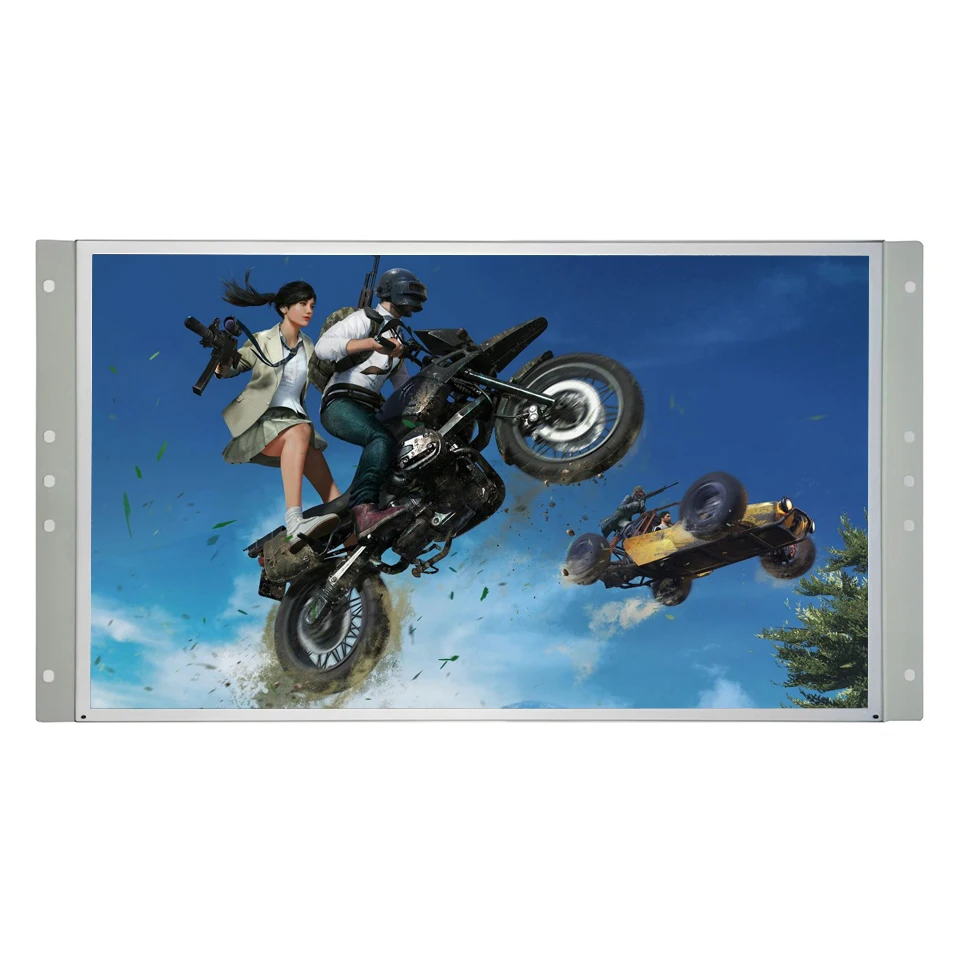21.5inch LCD Screen Monitor 1920*1080 Common Open Metal Frame Arcade Gaming Display with 60Hz Refresh Rate for Amusement