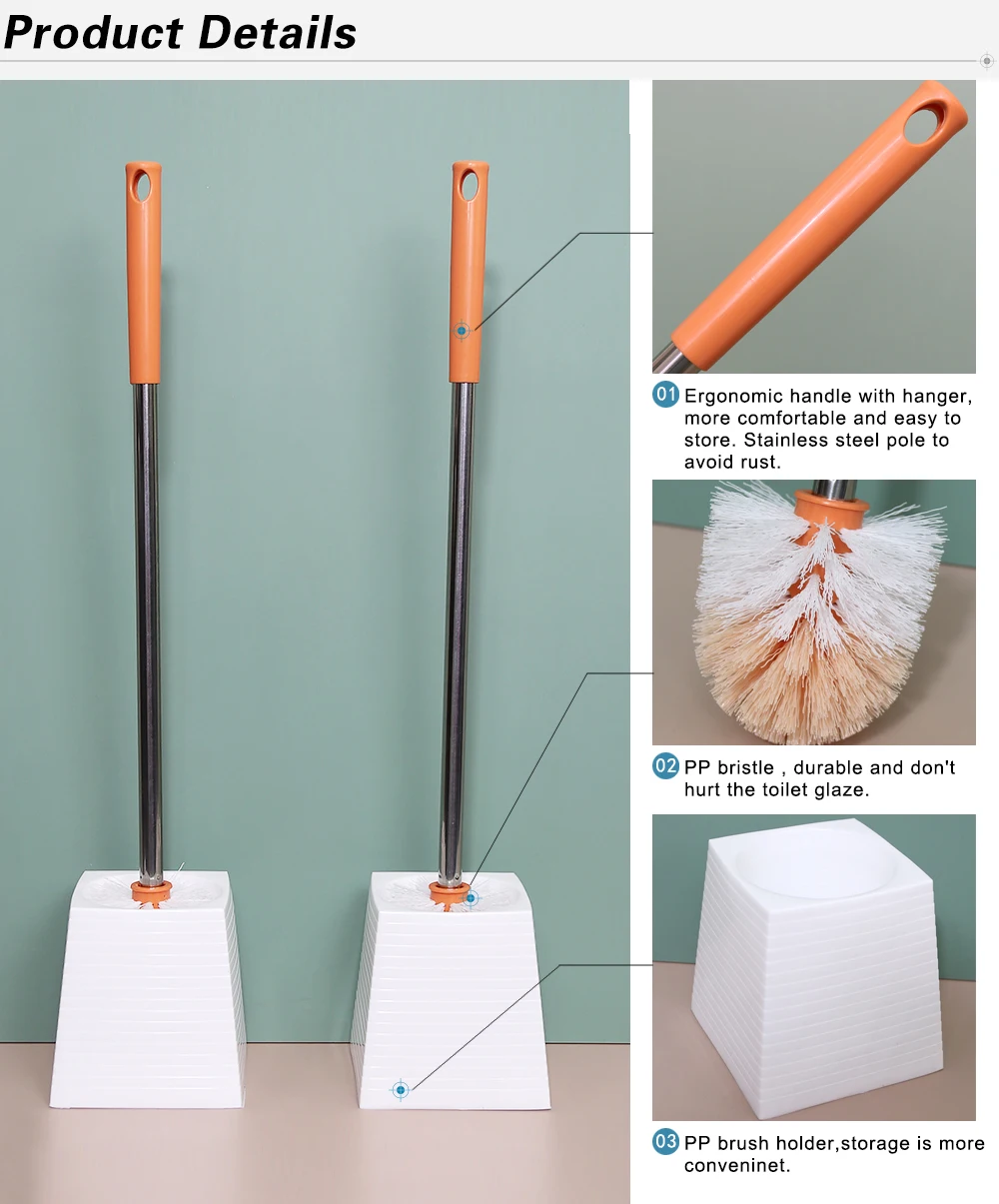 JY1251 Bathroom Cleaning Use High Quality Cheap Price Toilet Brush with holder