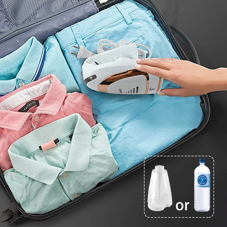 Factory Top Seller 2023 Folding 1600W Electric Handheld Garment Steamer Clothing Iron Steamer for Clothes