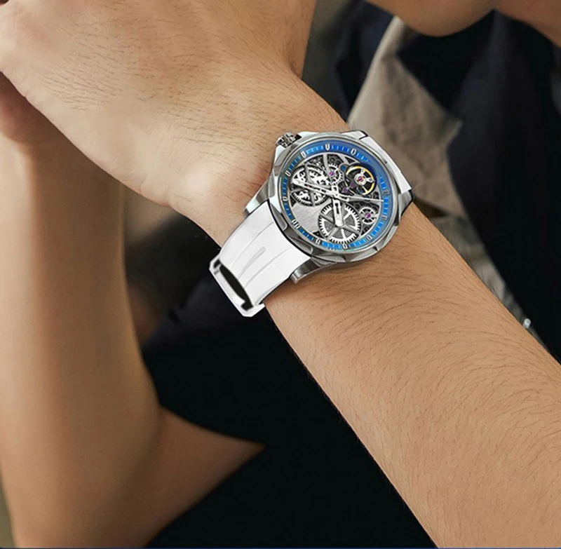 2022  quality luxury  business 10 atm waterproof new design fashion men stainless steel automatic wrist watches