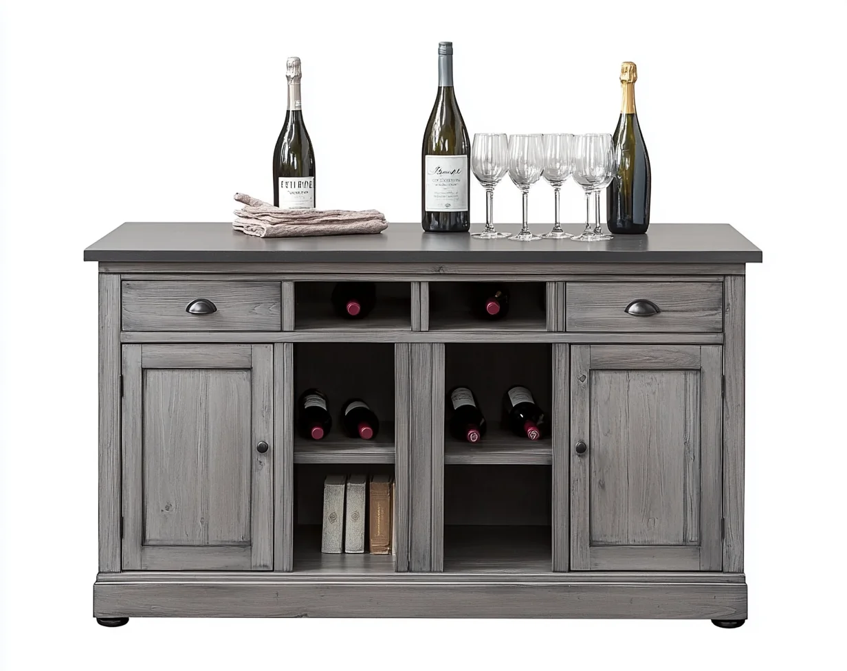 Luxury Home Bar Cabinet Wood Furniture Living Room Wine Cabinet Wine Storage Sideboard