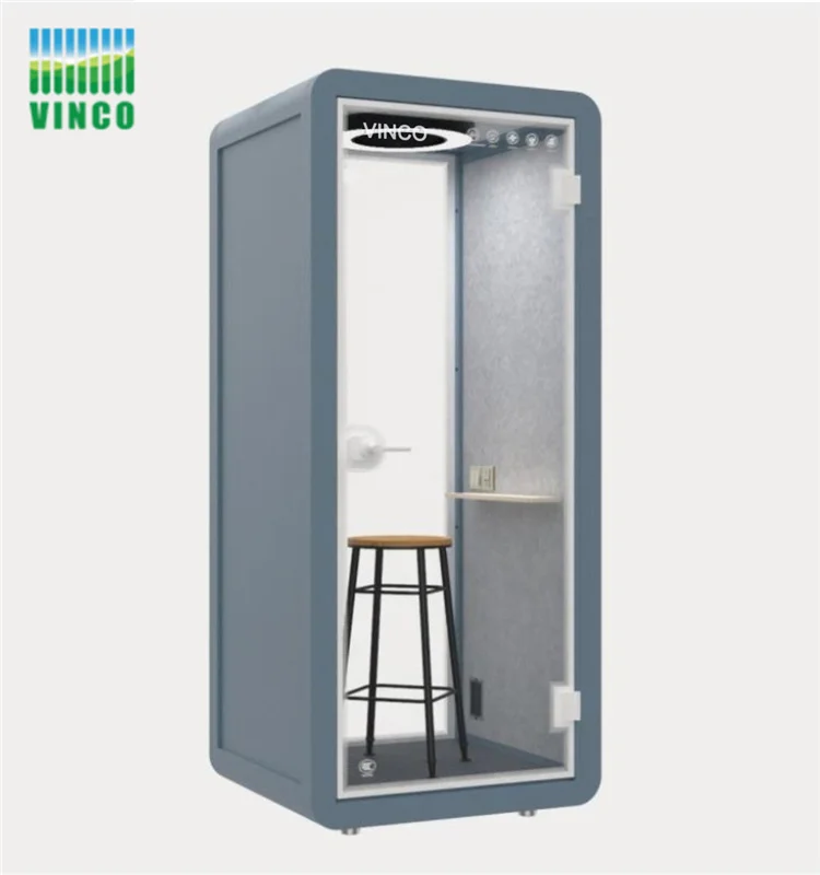 Soundproof booth portable office home soundproof pods