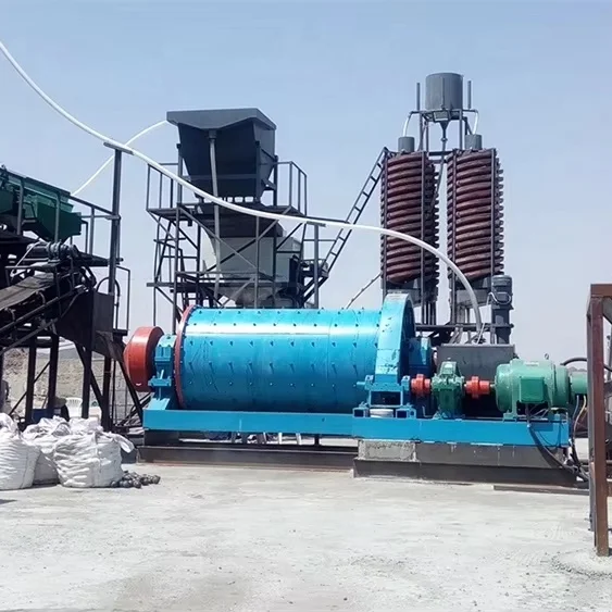 Cement Stone Rock Grinding Miller 0918 Jiangxi Wet Ball Mill Working with Spiral Classifier in Gold Mining Processing Line
