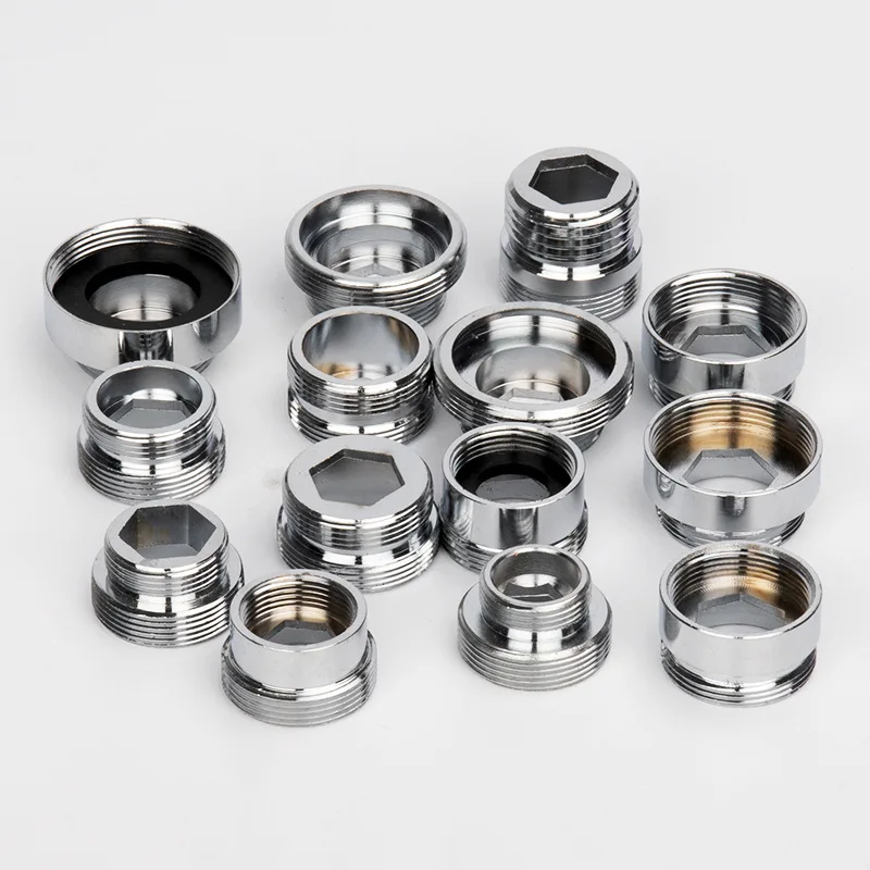 Basin faucet adapter,inner and outer wire conversionbrass connector extensionBrass extension nozzle adapter