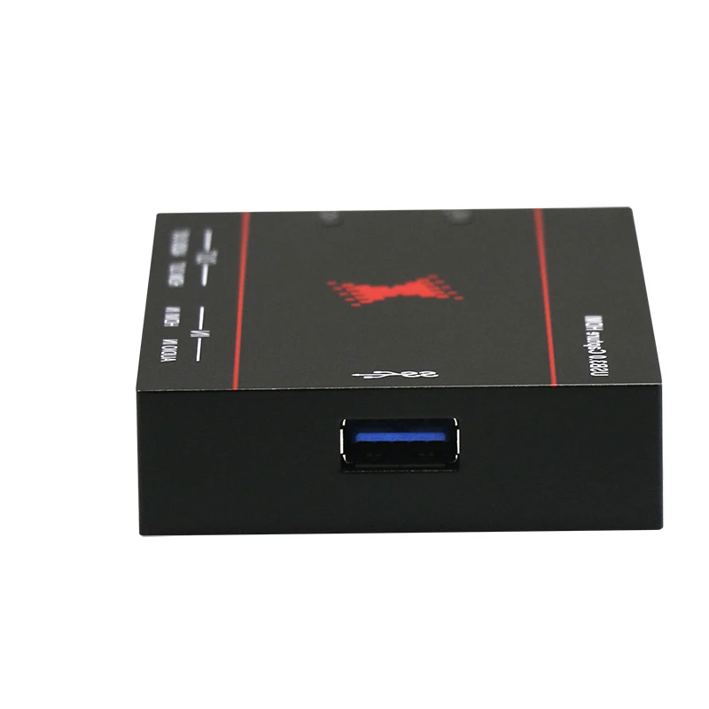 
Hot selling plug&play game capture 4K hdmi to usb 4K HDMI output video grabber 