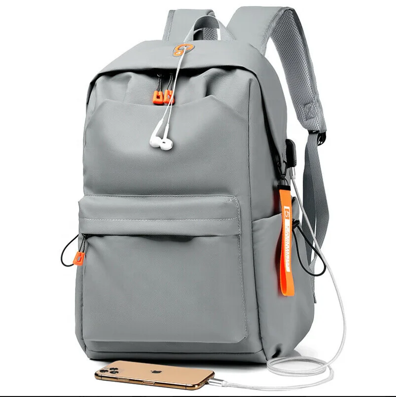 Multifunctional  USB Charging Port Business Travel Lightweight Waterproof  Casual Daypack Laptop School Backpack