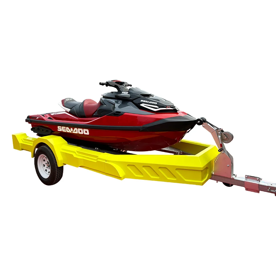 Multi-functional FRP yacht trailer, exported overseas, suitable for various models