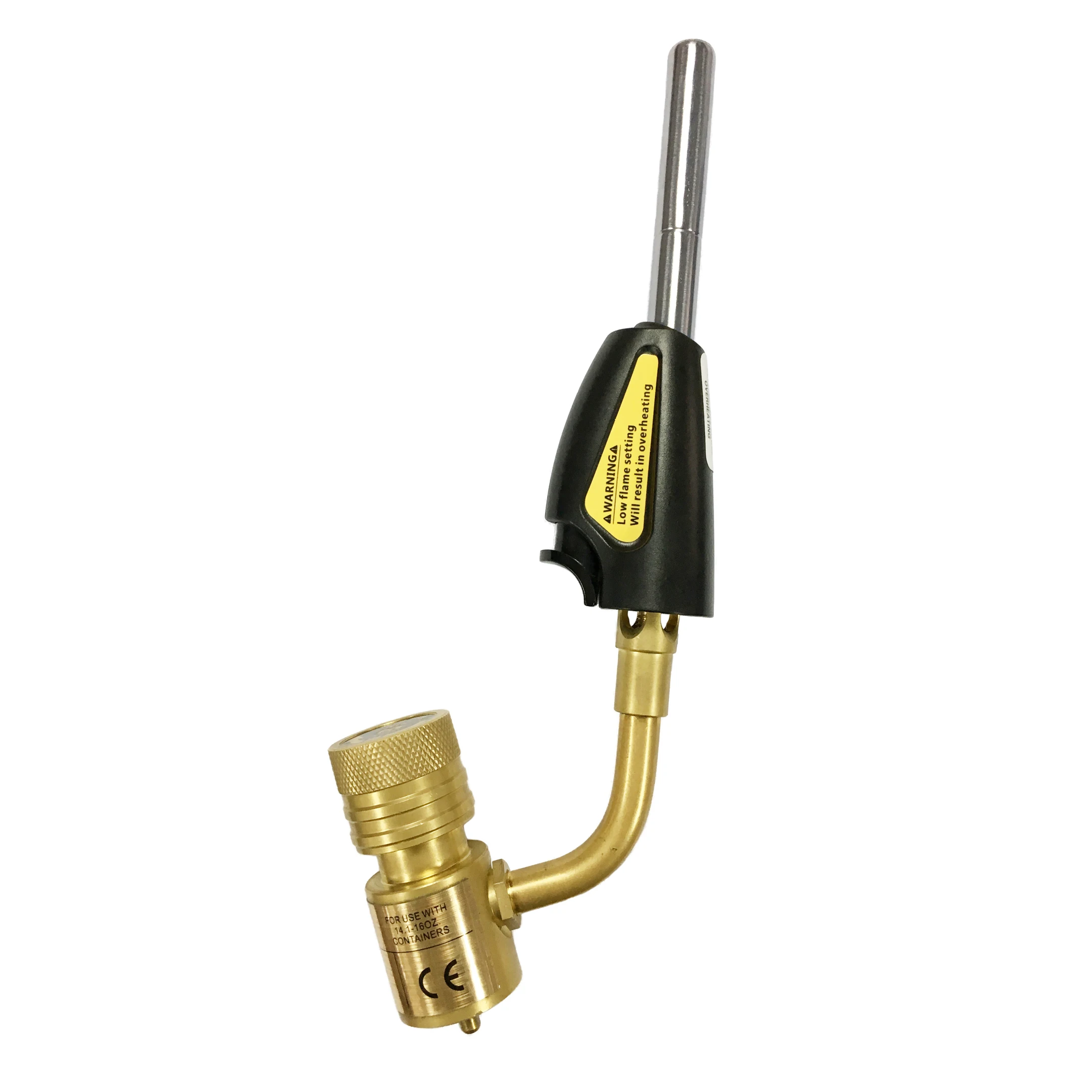 Factory Supply MAPP welding brazing plumbing work torch ignited instantly welding gas heating hand torch