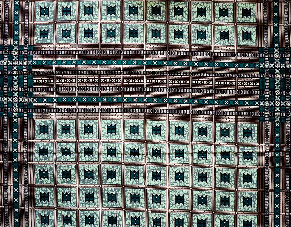 V1533 Real Dutch cotton holland fabric african wax print ankara real wax printed material 6yards