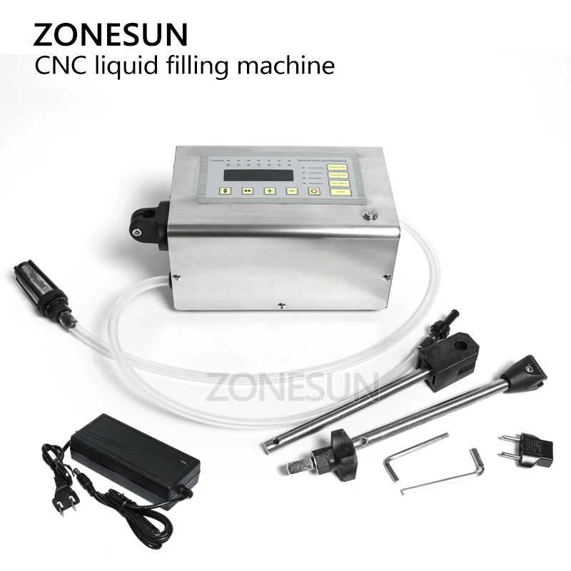 ZONESUN электрическая портативная машина для розлива жидкости мини маленькая бутылка воды цифровой насос парфюма молока оливкового