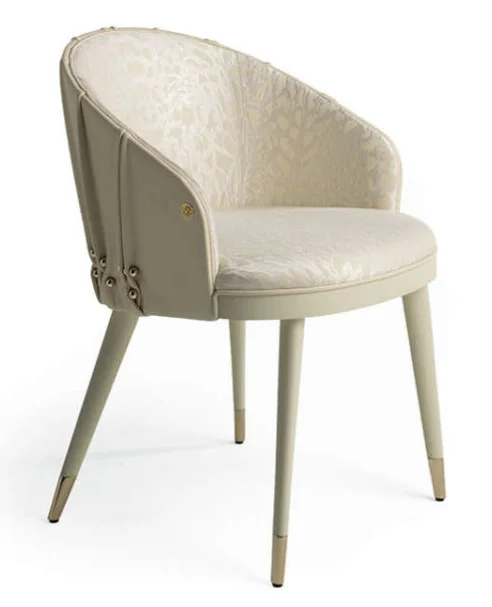 Modenfili High Quality Modern Luxury Minimalist Wedding Home Dining Room Furniture Armchair Leather Chair cadeira de jantar