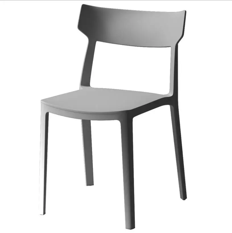 Furniture Outdoor Restaurant Table Garden French Set Cafe Dining Tables and Chairs Nordic PP Environmental Plastic Modern 7 Days