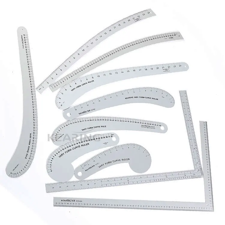 Hot Sale Sewing Measure Tool Sewing Curve Ruler Tailor Aluminum Ruler